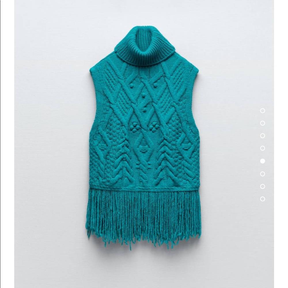 Zara knit vest